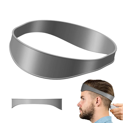 Silicone haircut template - silicone, hair