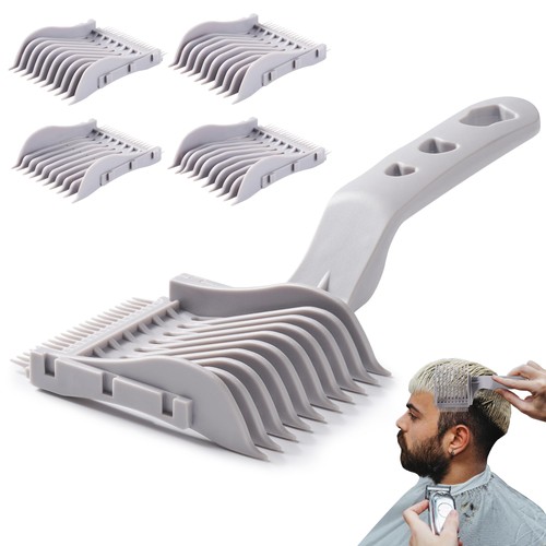 Grey detachable fade - detachable,