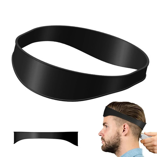 Silicone haircut template - silicone, hair