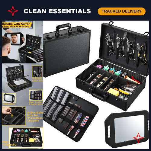 Barber tool case - tool, mirror