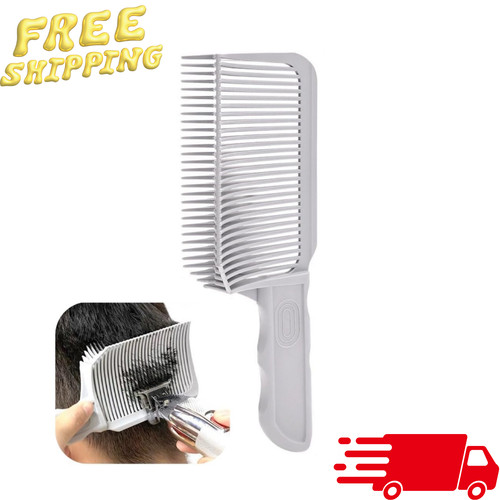 Shaped hair blending comb - v-shaped,