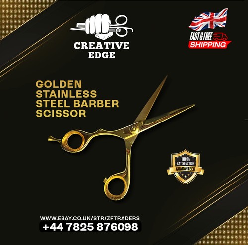 Professional golden barber - golden,